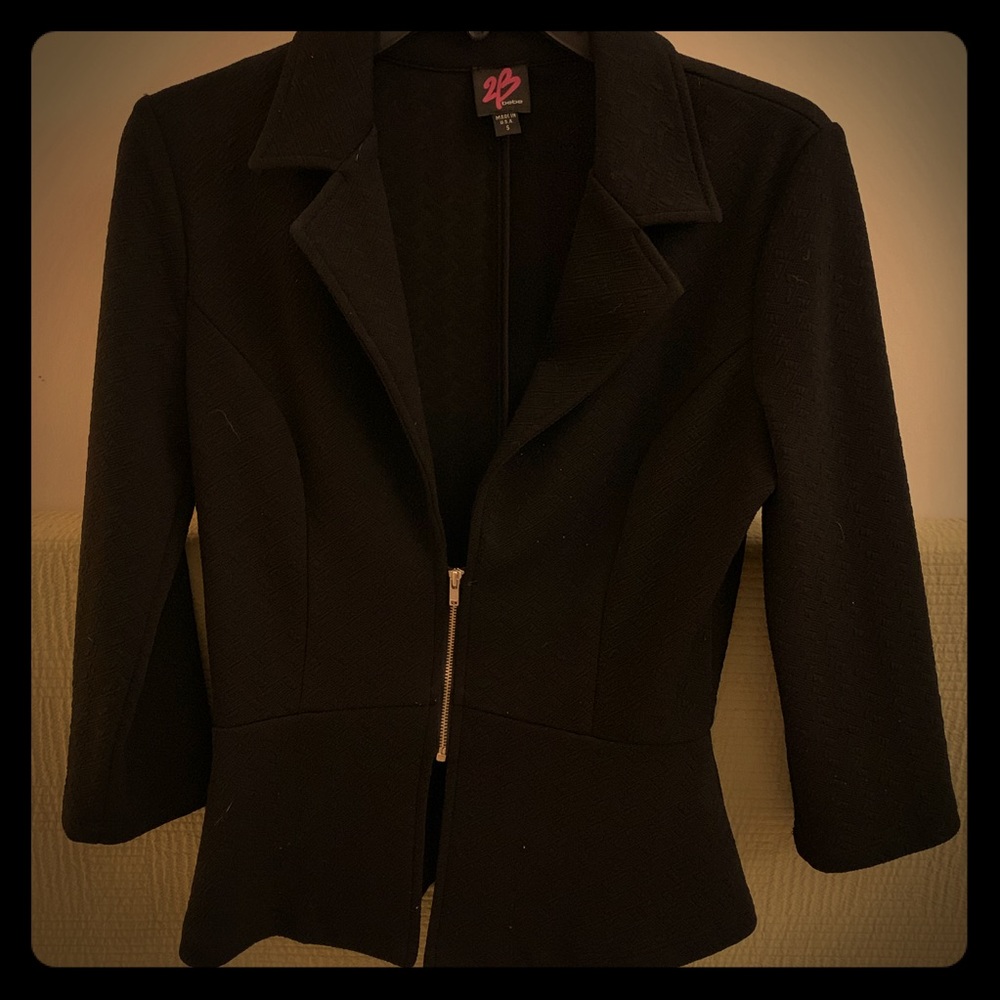 Bebe peplum blazer